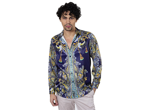 New Trend of Mens Satin Shirts