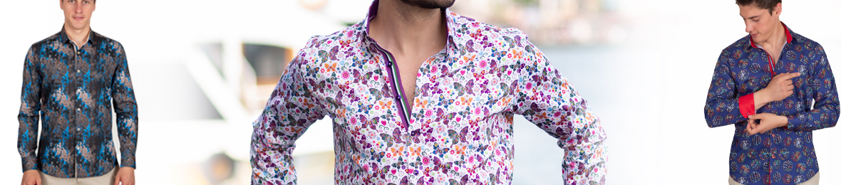 Luxury Printed Shirts For Men's Online Shop & Sale | Makrom