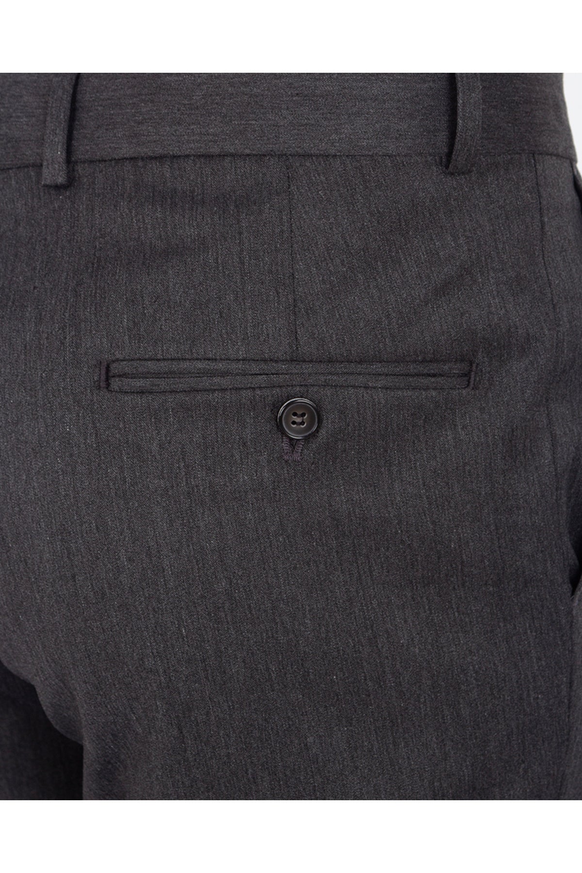 Premium Kalite Klasik Antrasit Slim Fit Likralı Erkek Kumaş Pantolon