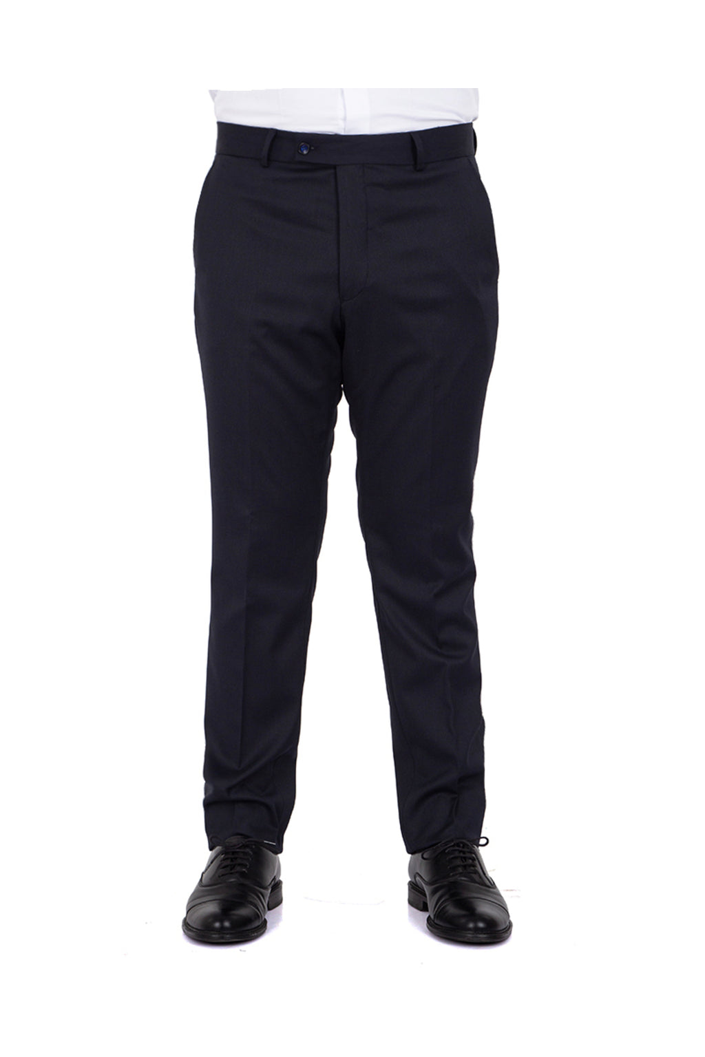 Premium Kalite Klasik Lacivert Slim Fit Likralı Erkek Kumaş Pantolon