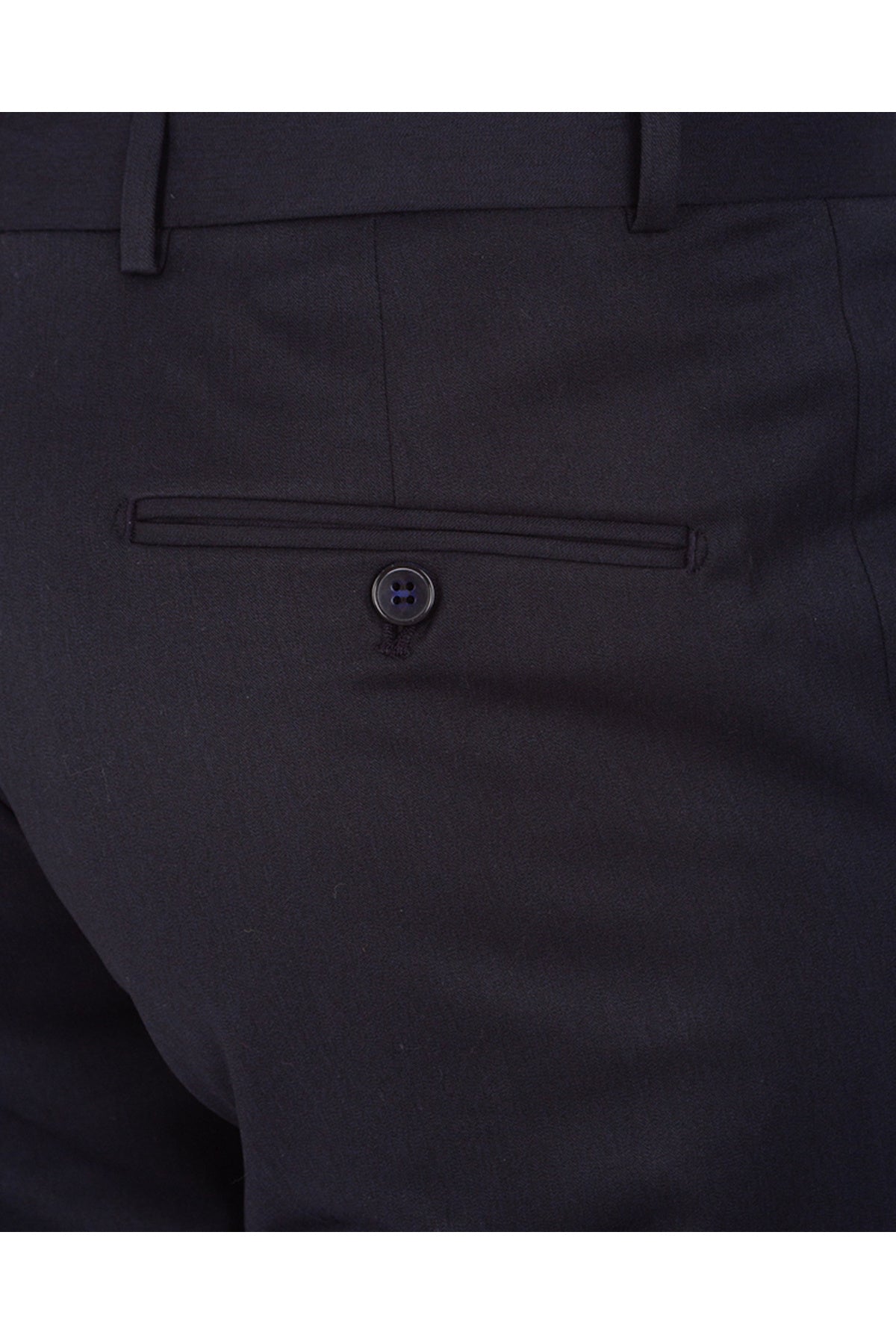 Premium Kalite Klasik Lacivert Slim Fit Likralı Erkek Kumaş Pantolon