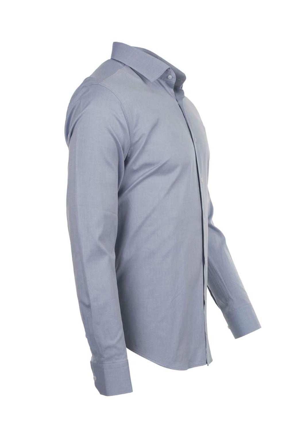 Basic Klasik Yaka Uzun Kollu %100 Cotton Erkek Gömlek