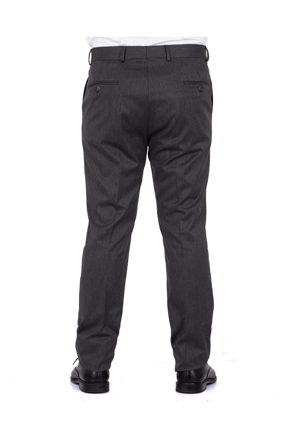 Premium Kalite Klasik Antrasit Slim Fit Likralı Erkek Kumaş Pantolon