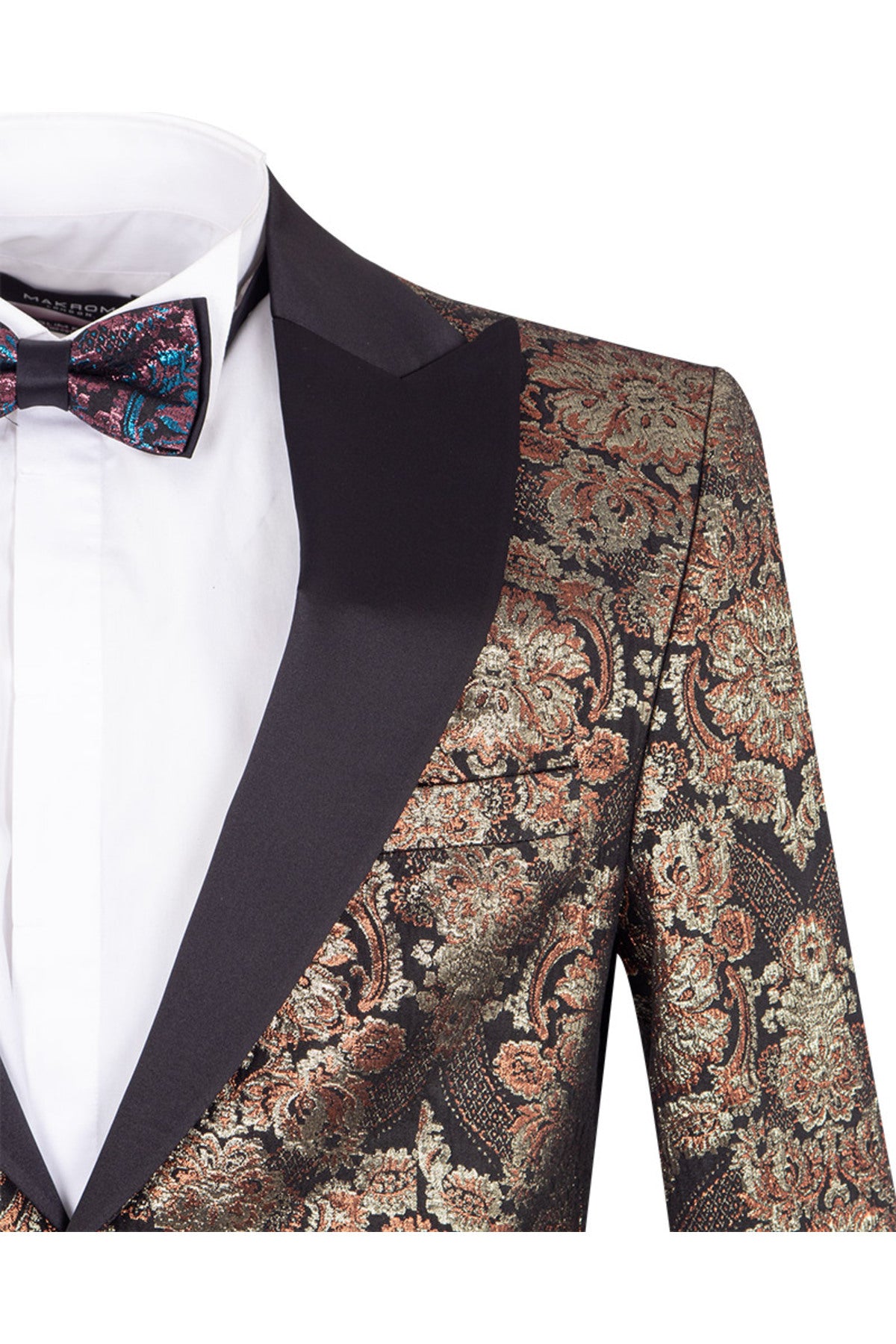 Slim Fit Jakarlı Smokin Ceketi – Özel Gün ve Davetler İçin