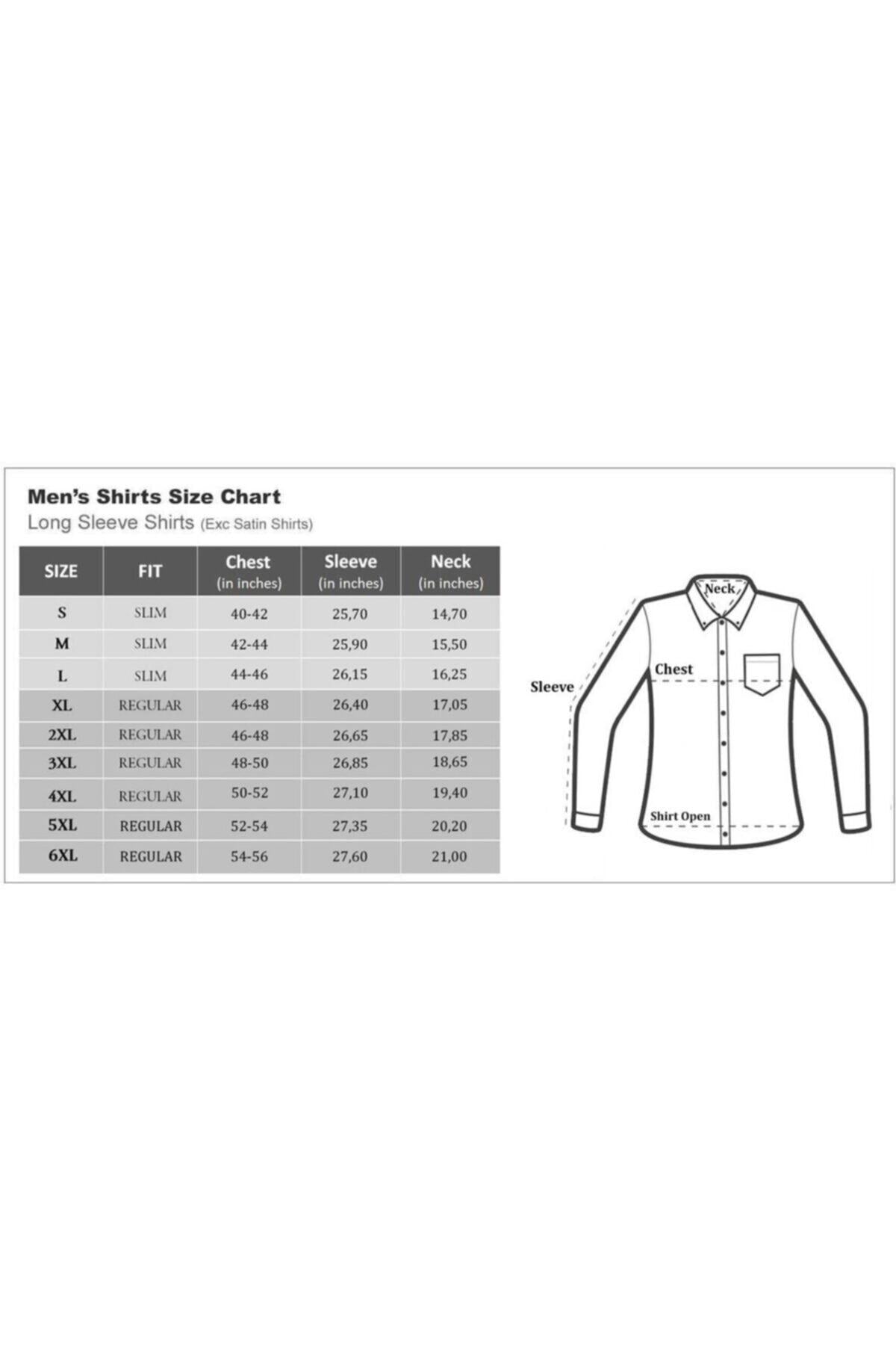 Erkek Camel Desenli Gömlek Yaka Detaylı Pamuklu Slim ve Regular Fit Uzun Kollu Gömlek