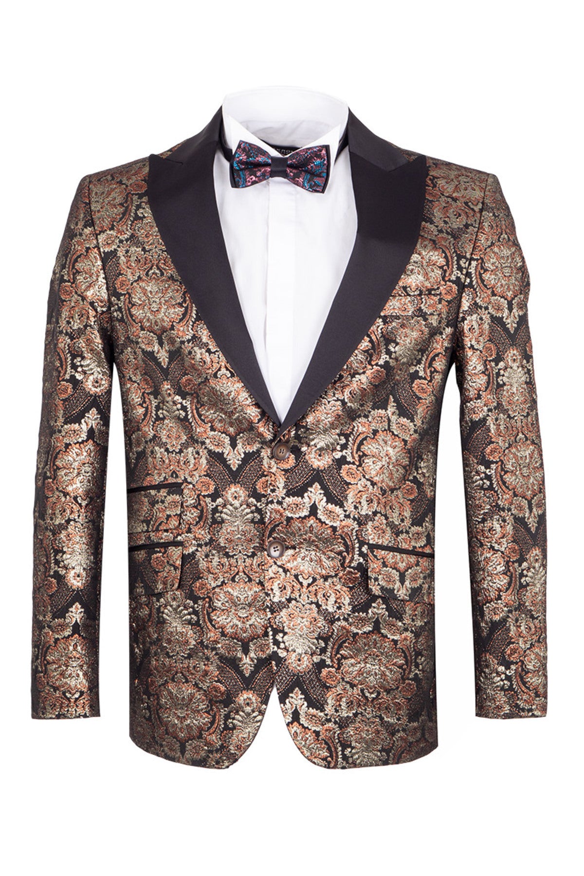 Slim Fit Jakarlı Smokin Ceketi – Özel Gün ve Davetler İçin