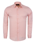 Luxury Plain Double Cuff Long sleeved Mens Shirt SL 5482 - Thumbnail