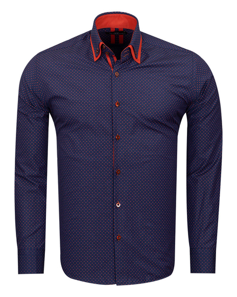 Luxury Double Collar Shirt For Men's Online Shop & Sale | Makrom