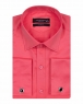 Luxury Plain Double Cuff Long Sleeved Mens Shirt SL 1045-D - Thumbnail