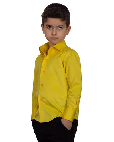 Luxury Plain Kids Boy Shirt CLS 002