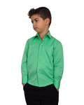 Luxury Plain Kids Boy Shirt CLS 002 - Thumbnail