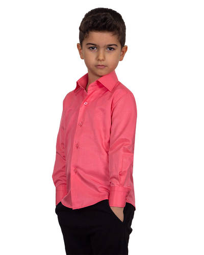 Luxury Plain Kids Boy Shirt CLS 002