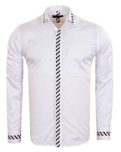 long white shirt mens