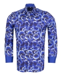 Printed Long Sleeved Mens Shirt SL 7792 - Thumbnail