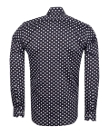 Printed Long Sleeved Mens Shirt SL 7810 - Thumbnail