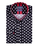 Printed Long Sleeved Mens Shirt SL 7810 - Thumbnail