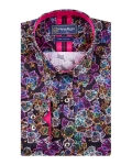 Printed Long Sleeved Mens Shirt SL 7837 - Thumbnail