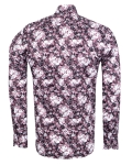 Printed Long Sleeved Mens Shirt SL 7846 - Thumbnail