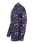 Printed Long Sleeved Mens Shirt SL 7854 - Thumbnail