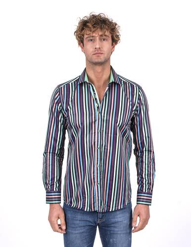 Luxury Striped Shirt for Men's Online Shop & Sale | Makrom